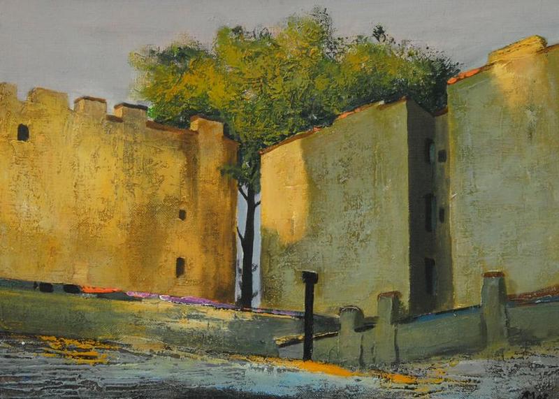 ALEXANDER MIKHAYLOV * EVENING * Oil on Canvas 50x70